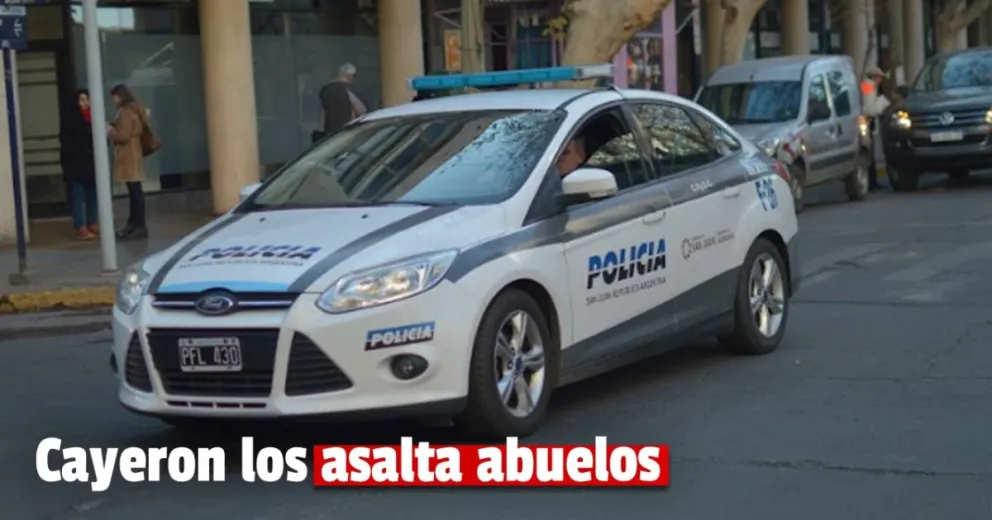Detuvieron una banda de delincuentes que asaltaban abuelos