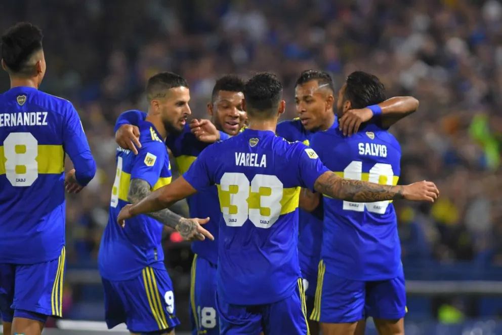 Boca venció 2 a 0 a Defensa y pasó a semifinales de la Copa de la Liga