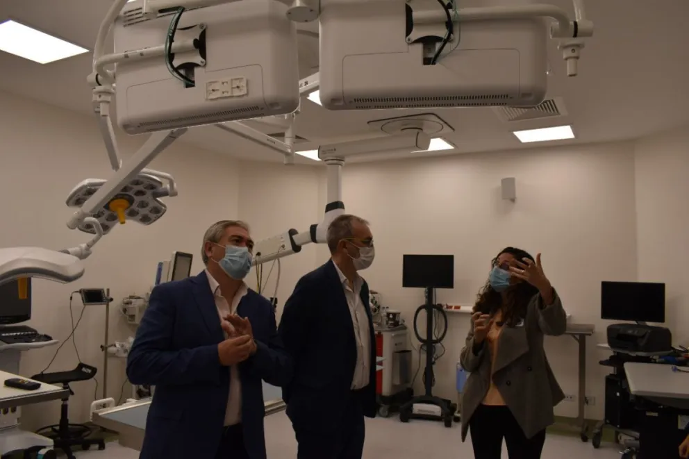El Ministro de Salud de Chubut elogio al Hospital Central Ramón Carrillo