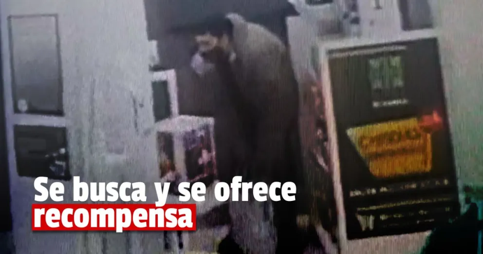 Un farmacéutico ofrece recompensa para dar con un ladrón 