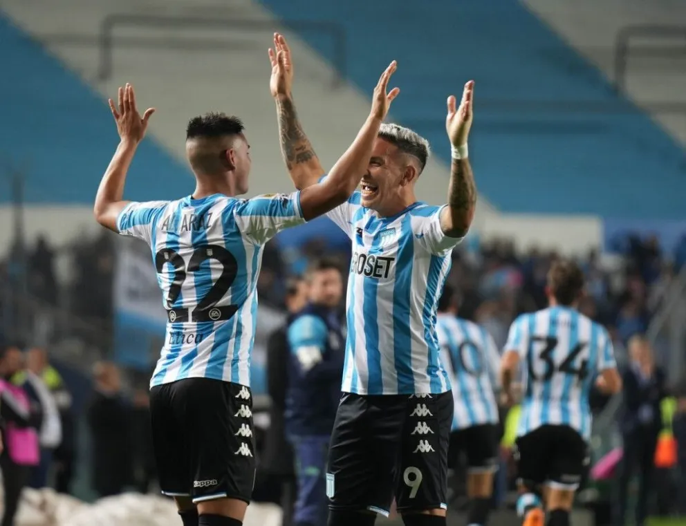 Racing aplastó a Aldosivi y es semifinalista de la Copa de la Liga
