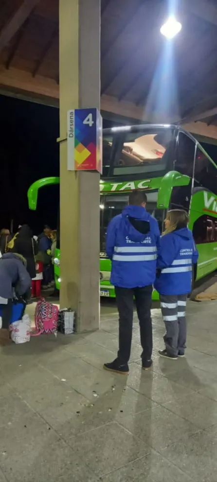 Partió el primer colectivo a Chile luego de dos años de pandemia 