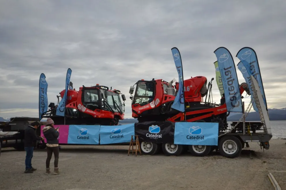 Catedral suma nuevas maquinarias 0 kilómetro para el pisado de pistas
