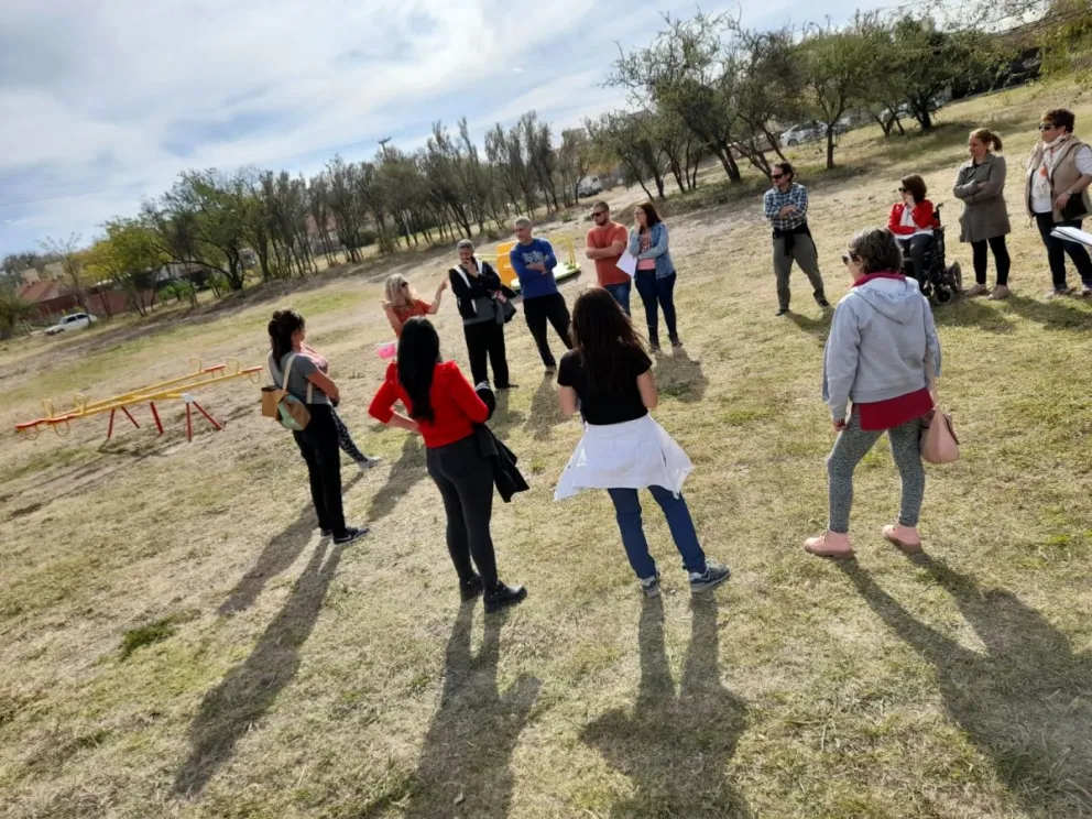 Reclamo de los vecinos del barrio Los Chañares