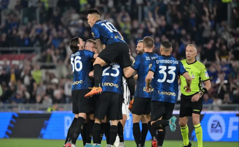 Copa Italia: el Inter de Lautaro y Joaquín Correa superó a la Juventus de Dybala y se coronó campeón