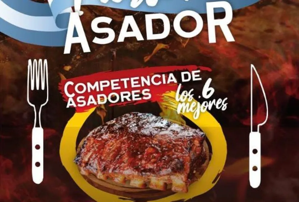 Todo listo para la primera Fiesta del Asador
