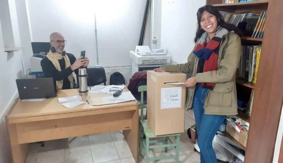 Con buena participación de afiliados se desarrolló la elección en el gremio SUTEBA