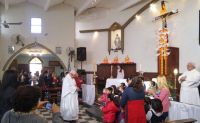 Faltan 10 días para Santa Rita y los fieles se preparan para celebrar en el Newbery