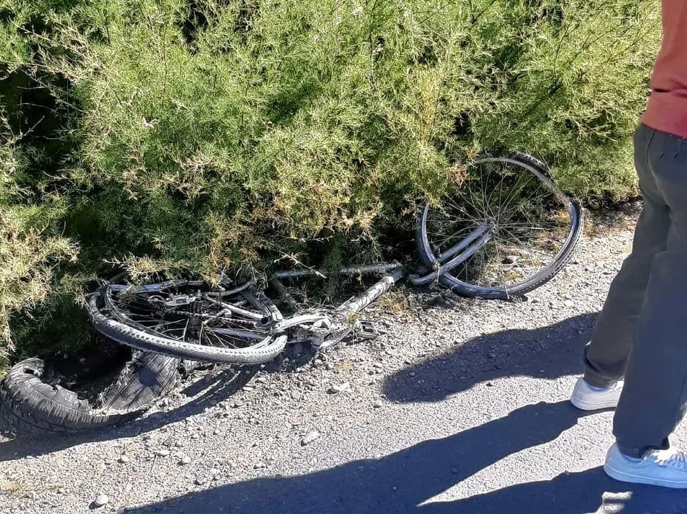 Se repone el ciclista atropellado en la  ruta a Rawson por el exministro Das Neves