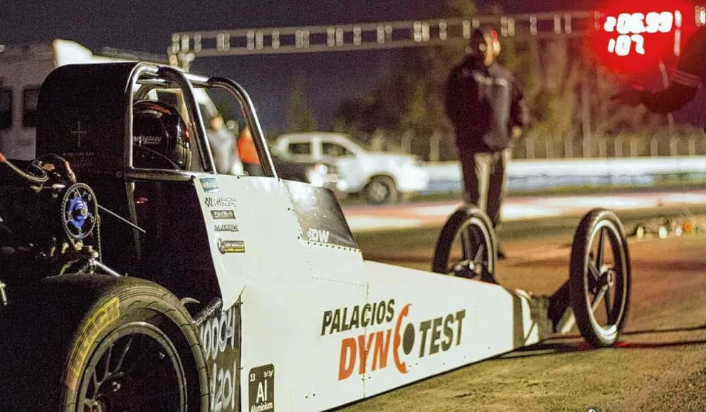 Picadas en el autódromo en 201 metros