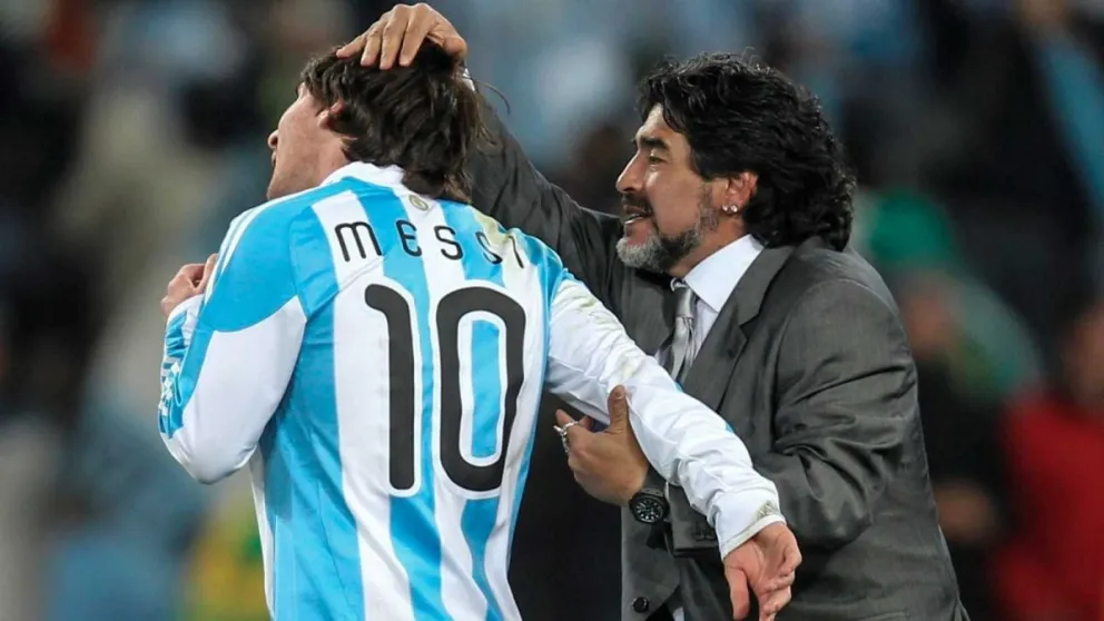 Revelan lo que Maradona opinaba de Messi cuando lo dirigía en la Selección