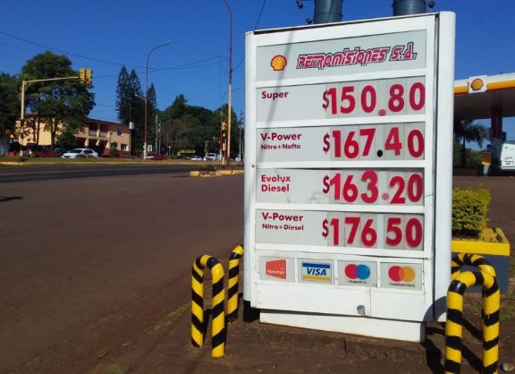 Diferencias de precios entre Shell de Ruiz de Montoya y Jardín América 