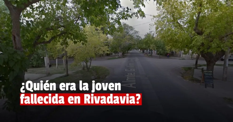 Identificaron a la joven fallecida en Rivadavia