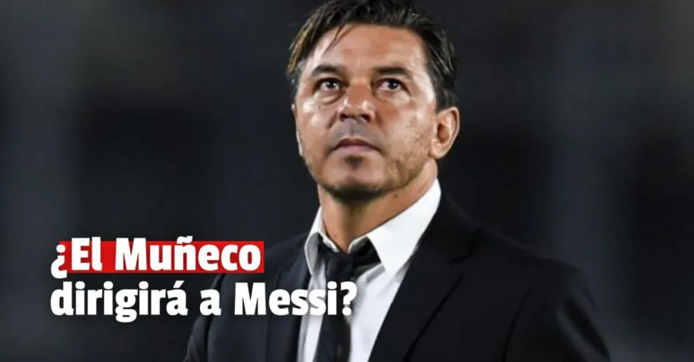 Gallardo: ¿Se va de River al PSG de Messi?