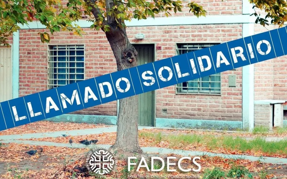 Desde la FADECS pidieron donaciones para arreglar las residencias y estalló la polémica