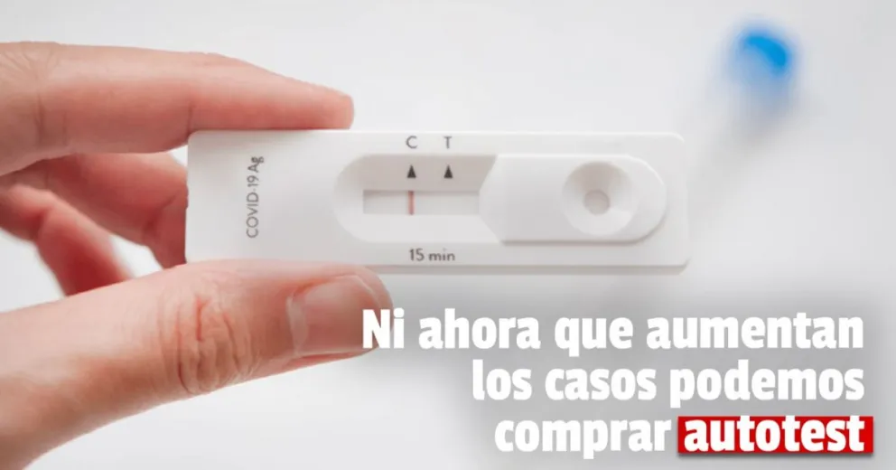 Aumento de casos: ¿Los autotest dónde están?