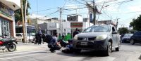 Una motociclista resultó lesionada en un accidente en el Centro capitalino Una motociclista resultó lesionada en un accidente en el Centro capitalino