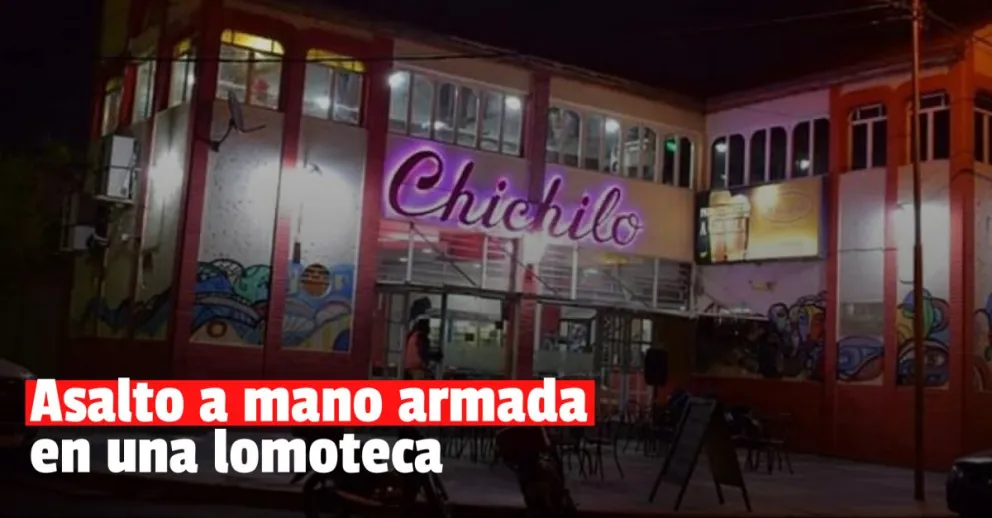 Asaltaron una lomoteca y se llevaron hasta los celulares de los clientes