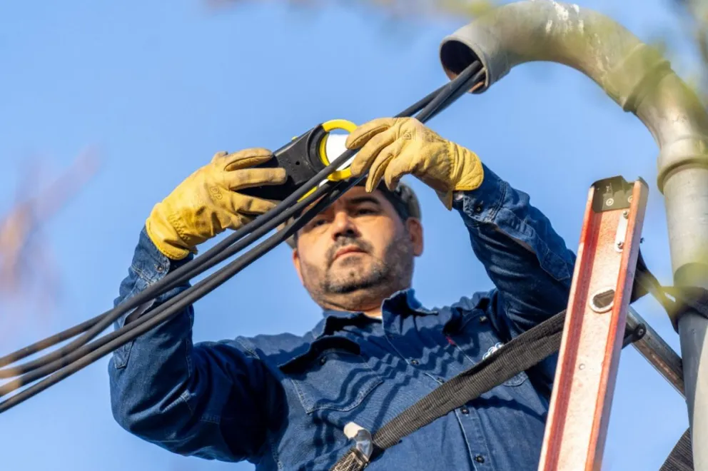 Las cuadrillas vuelven a zona céntrica. Foto archivo.
