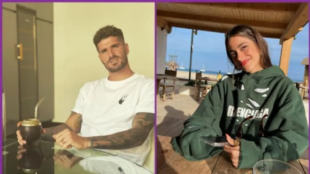 El tierno gesto de Rodri de Paul en una transmisión en vivo en Instagram de Tini Stoessel