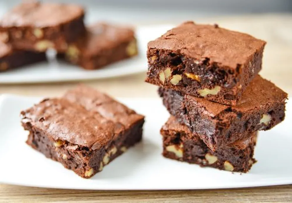 Receta: Brownies sin horno ¡riquísimos!