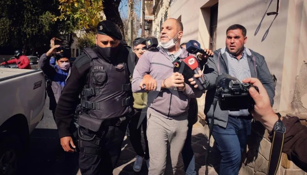 "Yo soy parte de los damnificados...": Cositorto arribó a la Unidad de Delitos Económicos Complejos