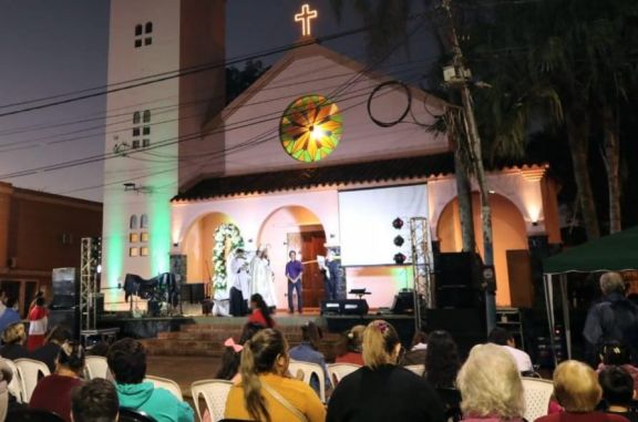 Se realizó la reinauguración de la Iglesia San Roque en Montecarlo