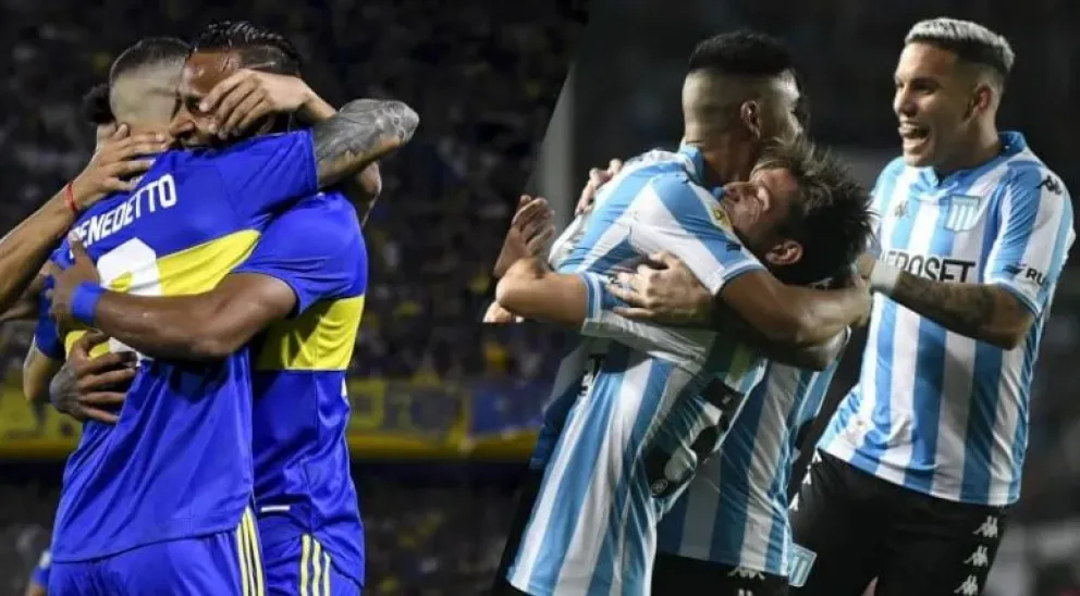 Boca y Racing jugarán hoy la primera semifinal de la Copa Liga Profesional: formaciones, hora y TV en vivo