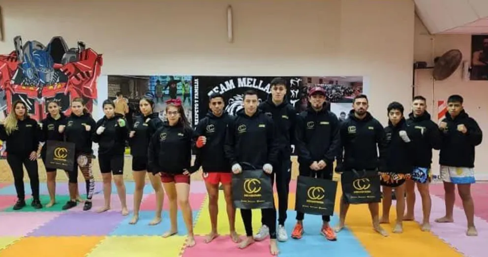 El Team Mellado viaja con 20 peleadores a Río Gallegos