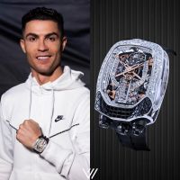 El increíble reloj de Cristiano Ronaldo valuado en 1 millón de dólares