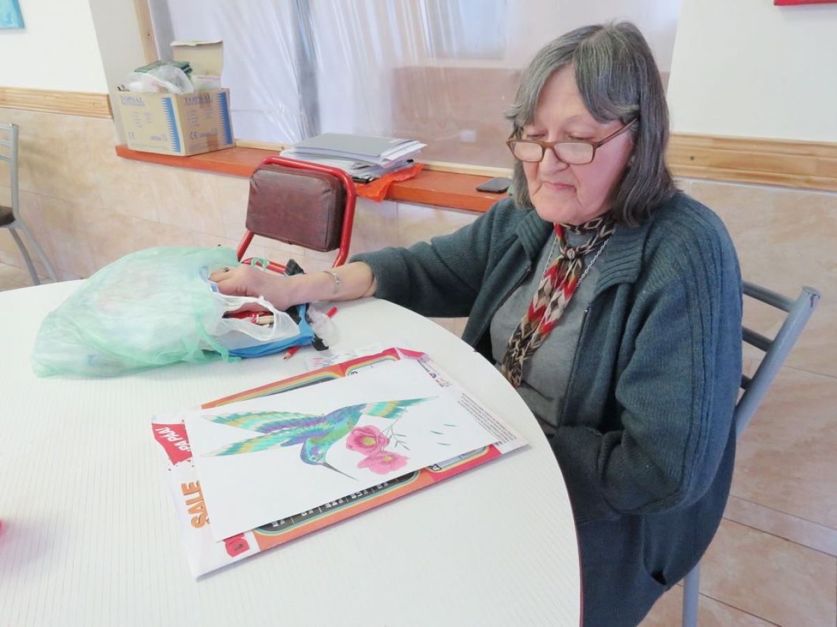 Una propuesta artística para el bienestar de los abuelos