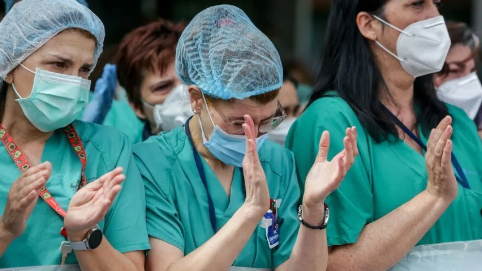 Las enfermeras de un hospital viven un extraño suceso