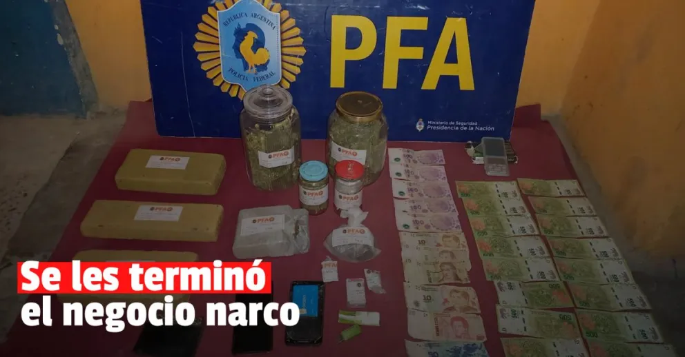 Desbarataron una banda de narcotraficantes sanjuaninos