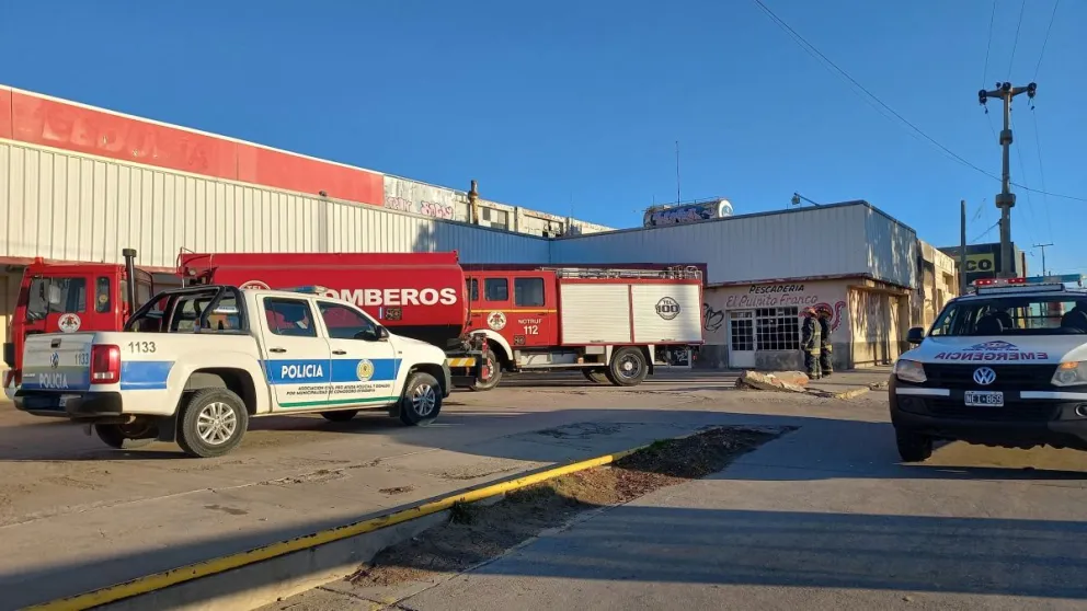Principio de incendio en la ex Proveeduría