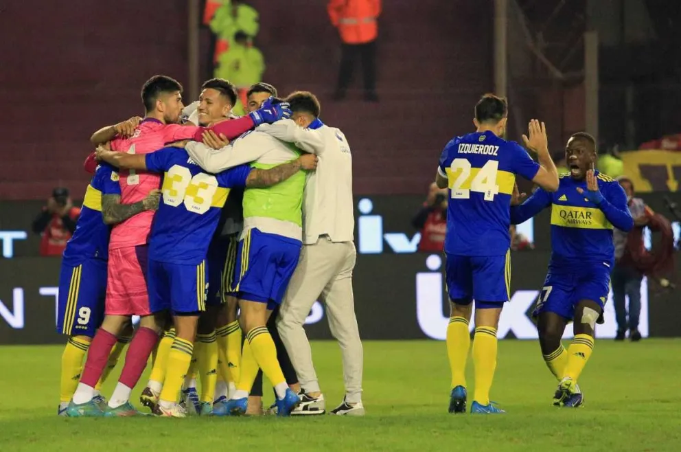 Boca venció a Racing por penales y es finalista de la Copa de la Liga Profesional