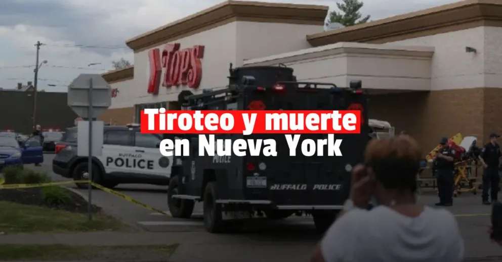 Nueva York: un adolescente supremacista blanco mató al menos a 10 personas en un supermercado