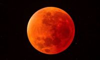 Hoy se podrá apreciar un fenómeno astronómico conocido como Luna Roja