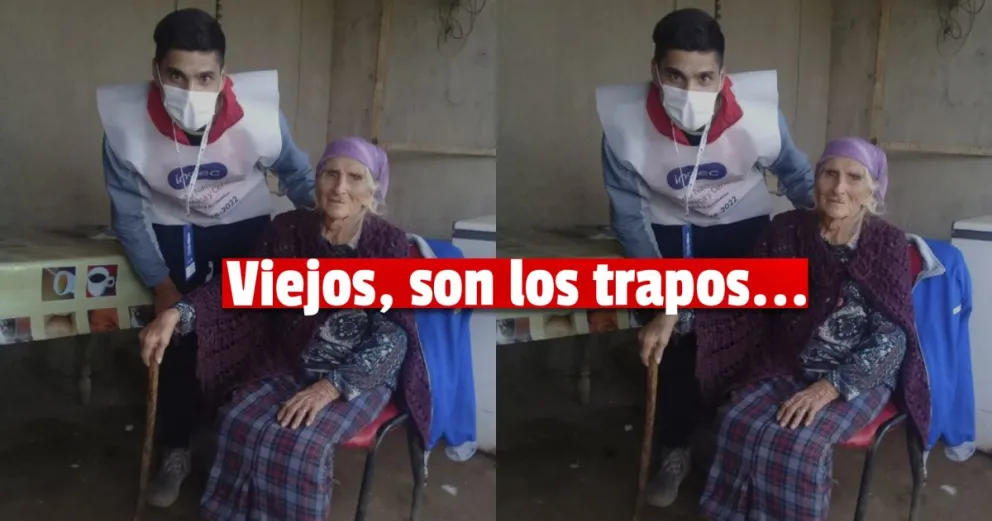 Conocé a Doña Ana María Vega una querida vallista que fue censada a sus 101 años