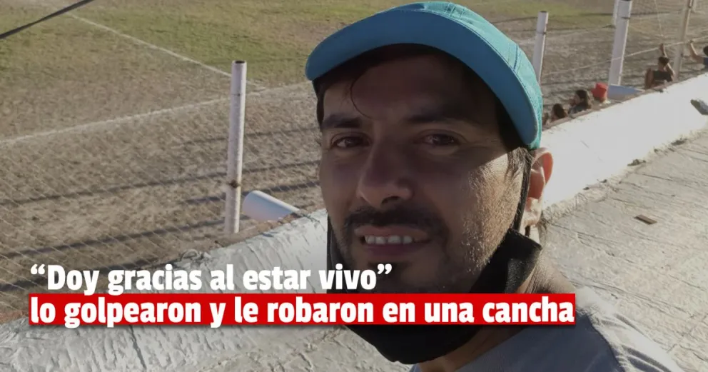 Atacaron y golpearon a un periodista para robarle en el interior de una cancha 