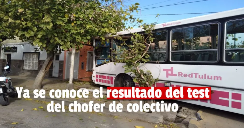Se le hizo un test de alcoholemia al chofer que chocó y ya se conoce el resultado