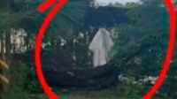 Estremecedor: captaron con claridad un presunto fantasma en el cementerio [VIDEO]
