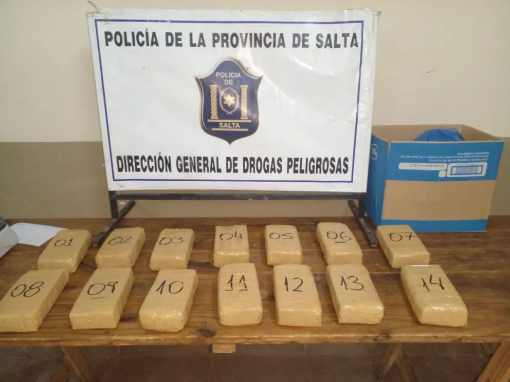 Drogas secuestradas