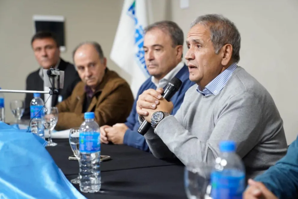 "No es el momento de hablar de candidaturas", aseguró Sergio Palazzo