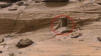 ¿Una puerta en Marte?: la NASA reveló la foto que muestra algo extraño en el planeta rojo