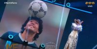 Emotivo homenaje a Diego Maradona en la entrega de los premios Martin Fierro 2022
