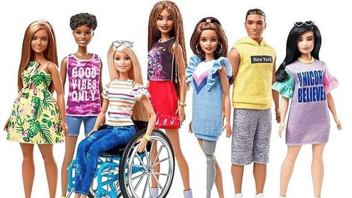 Nueve líneas de muñecas rompen con los cánones de perfección y belleza