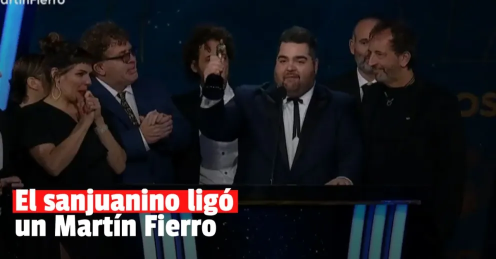 Dario Barassi ganó el Martín Fierro por su programa pero no pudo quedarse con el de conductor