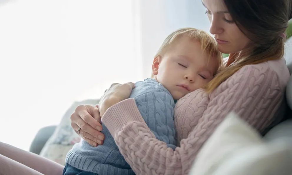 Madre y su niño