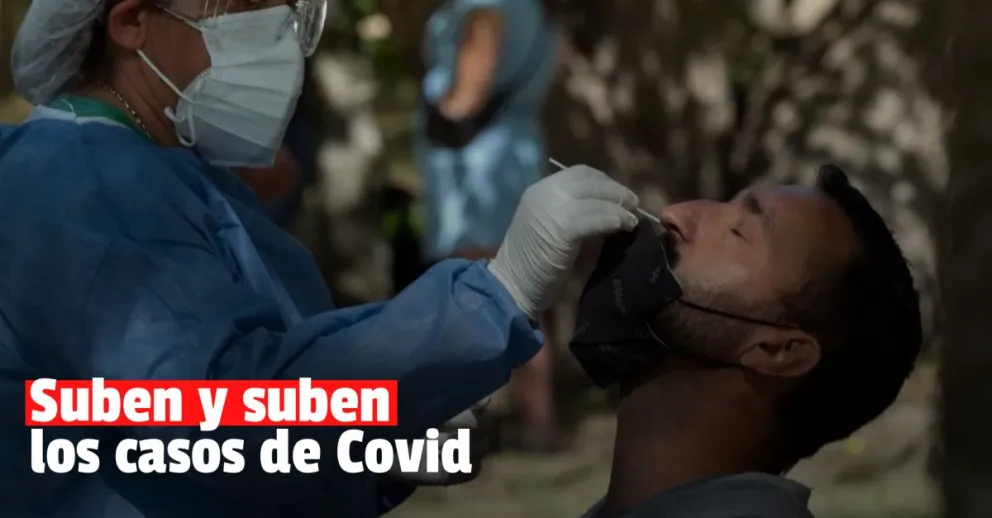 Covid en Argentina: los casos subieron 92,6% en una semana