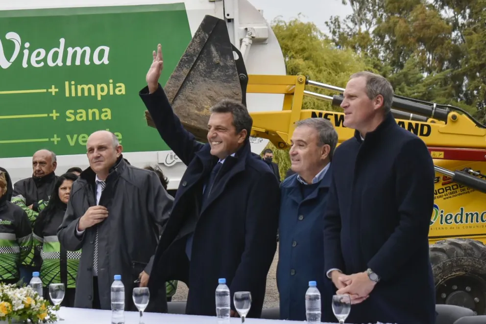 Lo que dejó la visita de Sergio Massa a Viedma 
